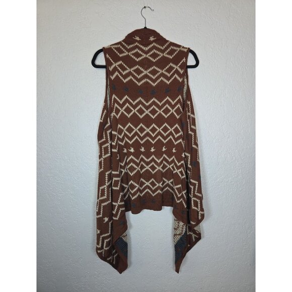 Anthropologie Do Everything In Love Poncho Shawl Vest Wrap Sweater One Size - Picture 4 of 5